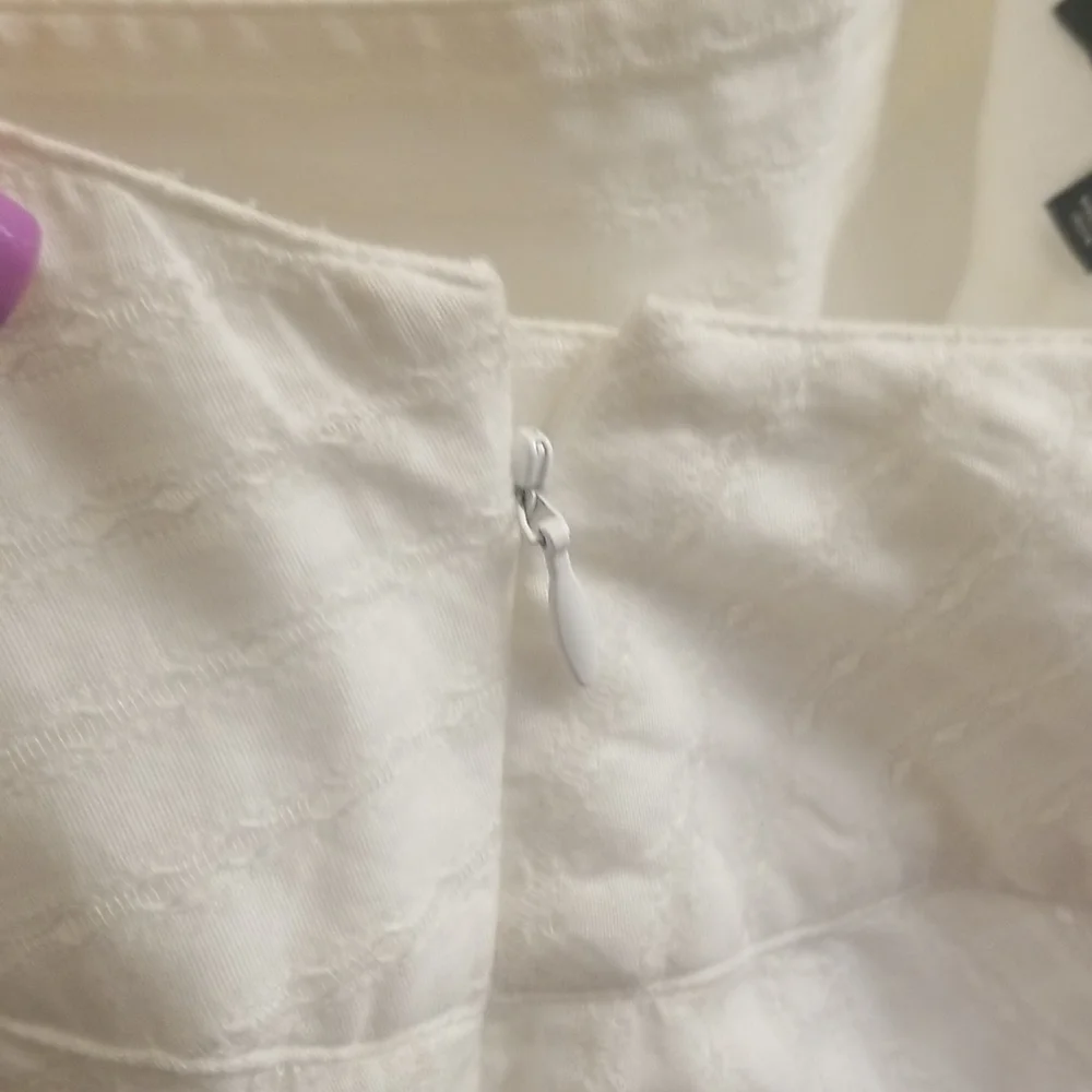 Talbots women's white skirt - Picture 6 of 9